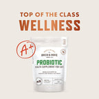 Rocco & Roxie Cat Probiotic Health Supplement for Cats, Prebiotic and Postbiotic for Digestive + Gut Support, Constipation Relief, Anti Diarrhea, Supplements & Vitamins, Chicken Flavored Crunchy Chews