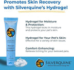 Dog Wound Care Gel - Hot Spot Gel Solution for Dogs and Cats - Safe If Licked, Odorless Silver Hydrogel Ointment for Pets Cuts, Burns, Scratches, Sores and Skin Concerns - 1.5 Oz