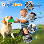 Nobleza Squeaky Dog Toys Interactive, 4 Pack Peanut Chew Ball for Pet Teeth Cleaning Puppy Squeaky Chew Toy, Durable for Medium Large Small Breeds Puppy Teething Chew Toy