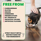 almo nature HQS Natural Wet Cat Food Tuna and Whitebait Smelt in Broth, Grain-Free, 2.47 oz (Pack of 24)