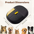 Pet Hair Removal Glove,Reusable Cat Dog Grooming Gloves Pets Hair for Dogs, Cats & Horses with Long and Short Hair Fur (3PCS)