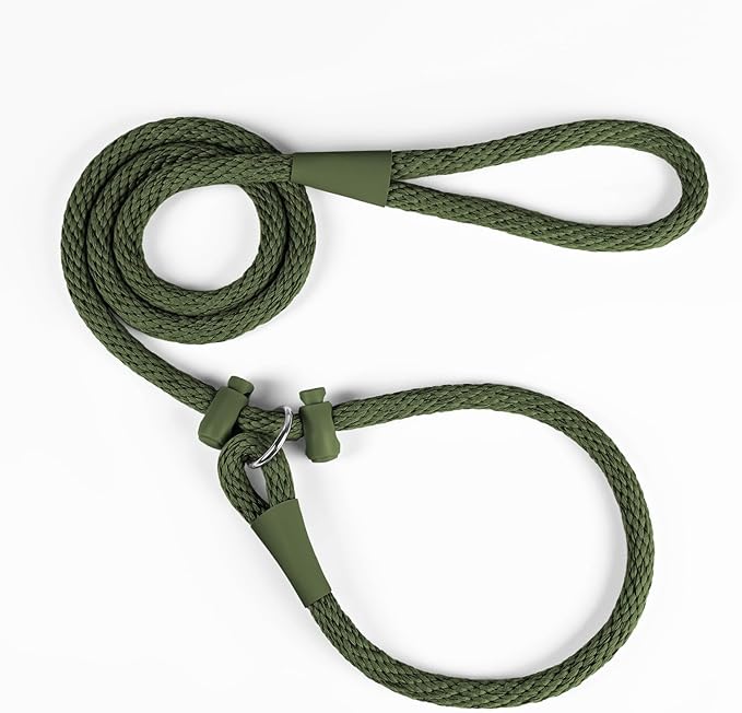 Lynxking Dog Leash Slip Lead Reflective Breathable Rope Comfortable Strong No Pull Slip On Pet Training Lead for Dogs