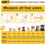 Hcpet Dog Shoes for Large Dogs, Breathable Dog Booties for Small Medium Dogs, Anti-Slip Dog Boots & Paw Protectors for Hot Pavement Winter Snow Hiking with Reflective Straps Green Size 8