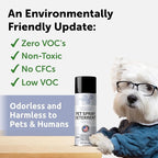 Compatible Refill for PetSafe SSSCat Motion Sensor Device, [2 Pack] Gentle Pet Training Aid for Home Boundaries – Non-VOC, Family-Safe Spray – Made in The USA. Holds about 75-100 Sprays Per Can