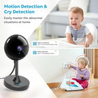 owltron Indoor Security Camera 4MP, 2 Pack 2.4GHz&5G Dual Band WiFi Home Cameras for Baby Monitor Elderly/Dog/Pet/Nanny Cam with Phone app, 24/7 Cloud&SD Card Storage, 2-Way Audio, Works with Alexa