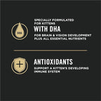 Purina Pro Plan LiveClear Dry cat Food for Kittens Cat Allergen Reducer Chicken and Rice Formula - 12.5 lb. Bag