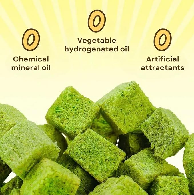 3.8oz Cat Grass Sticks for Hairball Remedy and Teeth Cleaning, Chicken Flavored Hairball Treats for Cats, Natural Freeze Dried for Indoor Cats