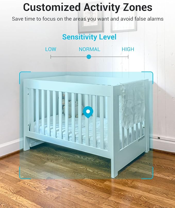 blurams 5G Indoor Cameras for Home Security, 2K Pet Camera with Phone App, 360° PTZ Home Cam w/Dual-Band WiFi6, 2-Way Talk, Free Human/Sound Detection, Motion Tracking, Night Vision, Works with Alexa