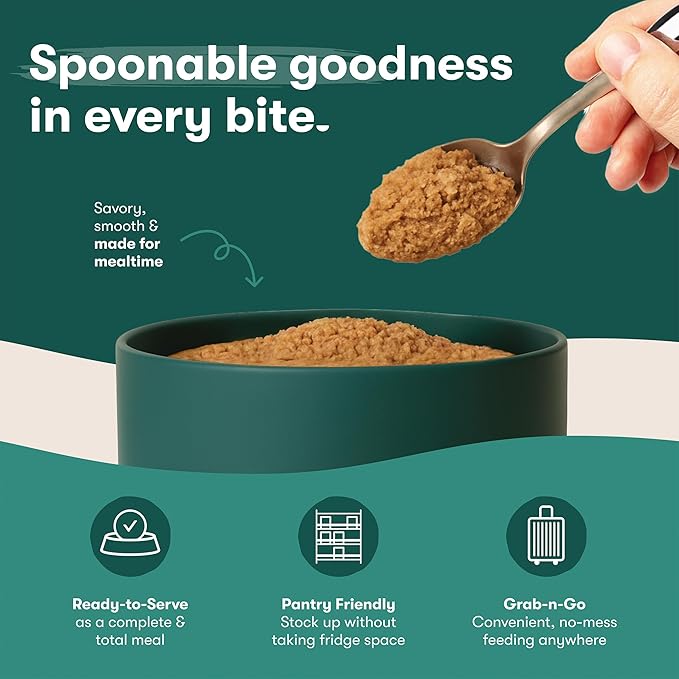 Jinx Premium Wet Dog Food Cans - Chicken & Vegetables Pate - Grain-Free Canned Dog Food Pate & Topper with Real Ingredients & No Fillers - All Life Stages, Breeds & Sizes - 12-Pack, 13 Oz