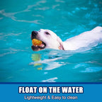 Dog Balls, Indestructible Tennis Balls for Dogs, Durable Bouncy Dog Toy Balls for Aggressive Chewers, Interactive Dog Toys for Fetch Game, Lightweight Floating Dog Toys