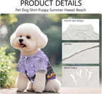 Black Cat Dog Halloween Shirt for Large Dogs Puppy Polo T-Shirt with Collar Cute Holiday Costume for Chihuahua, Yorkie & Teacup Breeds Breathable Dog Apparel for Cat Boys Girls