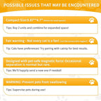 Magic Twist Cat Toy, Collapsible & Double-Sided Infinity Design Kitten Scratching Pad, Eco-Friendly Cardboard, Long-Lasting Interactive Play Toy for Indoor Kittens, 2 Pack