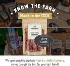 Farm Hounds - Boars Strips - Premium Natural Boar Jerky for Dogs - 100% Humanely Raised Boar- Break-to-Size - Great for Training & Treats - No Added Fillers - Made in USA - 1 Pack