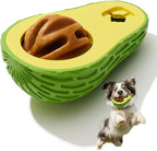 Avocado Puppy Chew Toys, Dog Chew Toys for Average Chewer, Tough Dog Dental Freezable Toy, Treat Dispensing Toys for Small Medium Dogs, Stuffable Toys for 10-30 Pounds