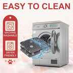 BEAUTYZOO Self Warming Cat Bed Pad, Self Heating Dog Bed Mat, Heated Cat Bed for Indoor Outdoor Cats, Thermal Warmer Pet Pad for Kitten Puppy Washable Non-Slip Chew Proof, 1 Pack 28 x 45 Inches Gray