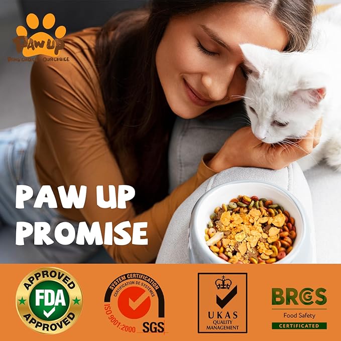 PAWUP Freeze Dried Quail Egg Yolk Pet Treats, Freeze-Dried Pet Food for Dogs, Cats, Pure Fresh Ingredient, 4.2 oz, Rawhide Free, Gluten&Grain Free