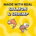 Temptations Creamy Puree Mix-Ups Squeezable Lickable Wet Cat Treats, Seafood Medley Flavor, 0.42 oz. Tubes, 4 Count, Pack of 11 (44 Total)