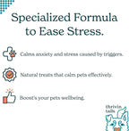 Bacon-Flavored Calming Chews for Dogs: Hemp and Melatonin Dog Anxiety Relief Treats, CBD-Infused Calming Chews and Treats for Dogs, Perfect Sleep Aid, 120 Count