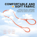 Lynxking Dog Leash Slip Lead Reflective Breathable Rope Comfortable Strong No Pull Slip On Pet Training Lead for Dogs