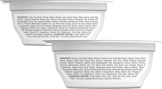 Blue Buffalo Tastefuls Savory Singles Natural Wet Cat Food Cuts in Gravy, Salmon and Tuna Variety Pack, 2.6-oz. Trays, 12-Count