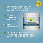 Pets Gone Wild Goat Milk Powder, Non-GMO, Picky Eater Friendly, Liquid Gold High Protein Supplement for Gut Health, Immunity & Hydration Ideal as Milk or Food Topper, Made in Canada