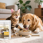 TZL Freeze Dried Duck Stick Cat Treats, High Protein Healthy Treats for Cats & Dogs, Natural Teeth Cleaning Snacks, Gluten& Grain Free (50g)