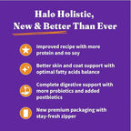 Halo Holistic Small Breed Dog Food, Cage Free Chicken & Brown Rice Recipe, Healthy Grains Dry Dog Food, Complete Digestive Health, 10 lb Bag