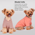 KYEESE 3Pack Dog Sweater Soft Dogs Sweatshirt Pullover Puppy Fleece Sweater Comfy Cat Clothes Stretchy Dog Sweaters for Small Dogs Girl Lightweight Cat Sweaters Pet Coat with Sleeves for Cold Weather
