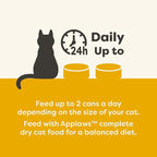 Applaws Wet Cat Food, 24 Count, Limited Ingredient Canned Wet Cat Food, Chicken Breast in Broth, 5.5oz Cans