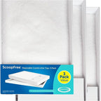 PetSafe ScoopFree Disposable Crystal Cat Litter Tray - Easy Cleaning Box - Refill Tray for Electric Litter Box - Fragrance Free - 4.3 lb Bags - 3 Pack