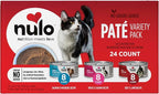 Nulo Variety Pack Pate Wet Canned Cat Food, 5.5 Ounce(Pack of 24)