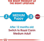 Royal Canin Size Health Nutrition Medium Puppy Dry Dog Food, 17 lb Bag