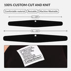 Dog Sling Carrier for Small Dogs - Anti-Anxiety Cat Sling, Puppy Pouch - Pet Sling in Gray Black Blue Green Pink Yellow (Black, Large)