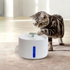 LIFFY Small Pet Water Fountain 2.6L Automatic Water Dispenser for Cats Dogs | Quiet Pump, BPA-Free Plastic, Energy-Saving | Continuous Fresh Flow with Easy-Clean Design & Multi-Layer Filtration