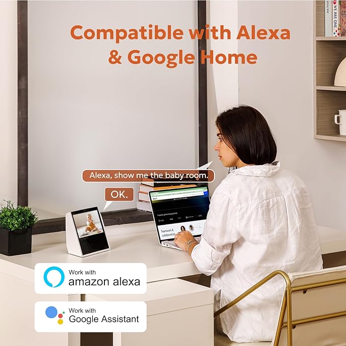 owltron Indoor Security Camera 4MP,4 Pack 2.4GHz/5G WiFi 2K Home Cameras for Baby/Elder/Dog/Pet/Nanny Monitor Cam with Phone app,24/7 Cloud&SD Card Storage,2-Way Audio,Compatible with Alexa