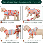 Kuoser Recovery Suit for Dogs Cats After Surgery, Professional Pet Recovery Shirt Dog Abdominal Wounds Bandages, Substitute E-Collar & Cone,Prevent Licking Dog Onesies Pet Surgery Recovery Suit