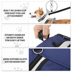MoNiBloom Dog Cat Stroller for Dogs Cats, 4 Wheels Pet Stroller Jogger w/Detachable Carrier, Travel Strolling Cart, Soft Collapsible Dog Crate