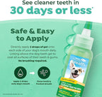 TropiClean Fresh Breath Dog Toothpaste for Teeth Cleaning, Breath Freshener, Easy Plaque & Tartar Remover Gel, No Toothbrush Needed, Peanut Butter, 2oz.