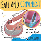 Pet Sling Carrier - Soft Front-Chest Holder Bag Pouch for Small Pets (Ideal for Dogs, Puppies & Cats 6–10 lbs) - Carefully Sized for Yorkie, Maltese, Chihuahua, Papillon Doggy -(Red-L)