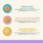 Applaws Natural Wet Kitten Food, Limited Ingredient, Grain-Free, Protein with No Artificial Additives, Kitten Variety in Broth Cans (16 x 2.47oz Cans)