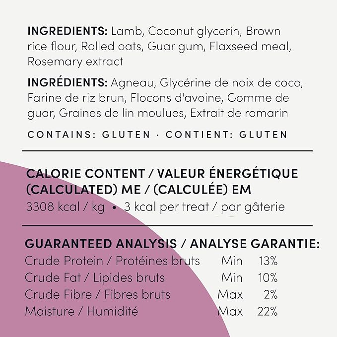 Crumps' Naturals Mini Trainers Semi-Moist Lamb 10.6oz