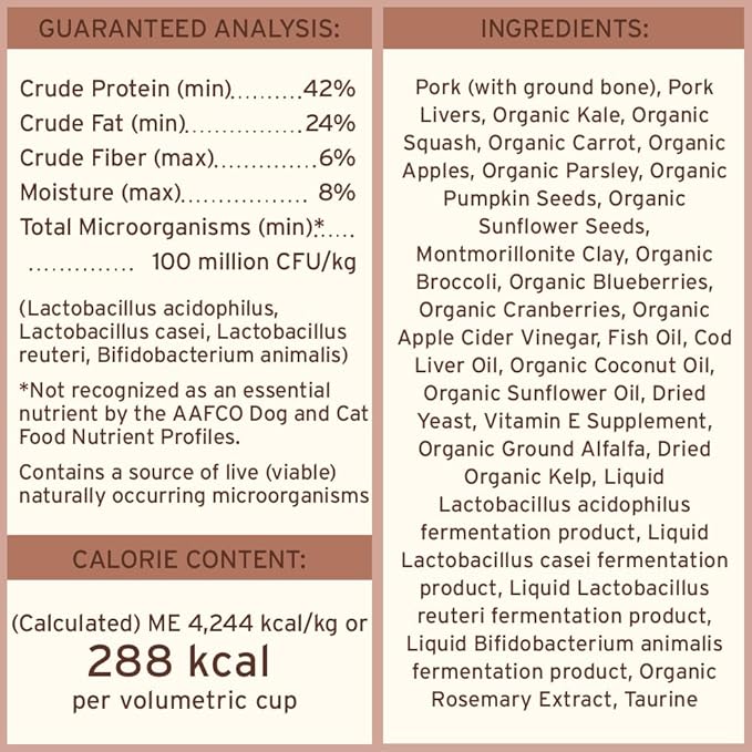 Primal Freeze Dried Dog Food, Pronto Mini Nuggets, Pork; Scoop & Serve, Complete & Balanced Meal; Also Use As Topper or Treat; Premium, Healthy, Grain Free, High Protein Raw Dog Food (16 oz, 2-Pack)