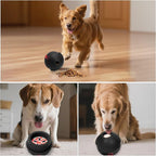 Yipetor Interactive Treat Dispensing Dog Toys, Heavy Duty Frozen Dog Treat Ball - Slow Feeding Puppy Lick Bowl Tough Chew Toy for Large Medium Dogs to Keep Them Busy/Relief Anxiety/Puzzle Stimulate