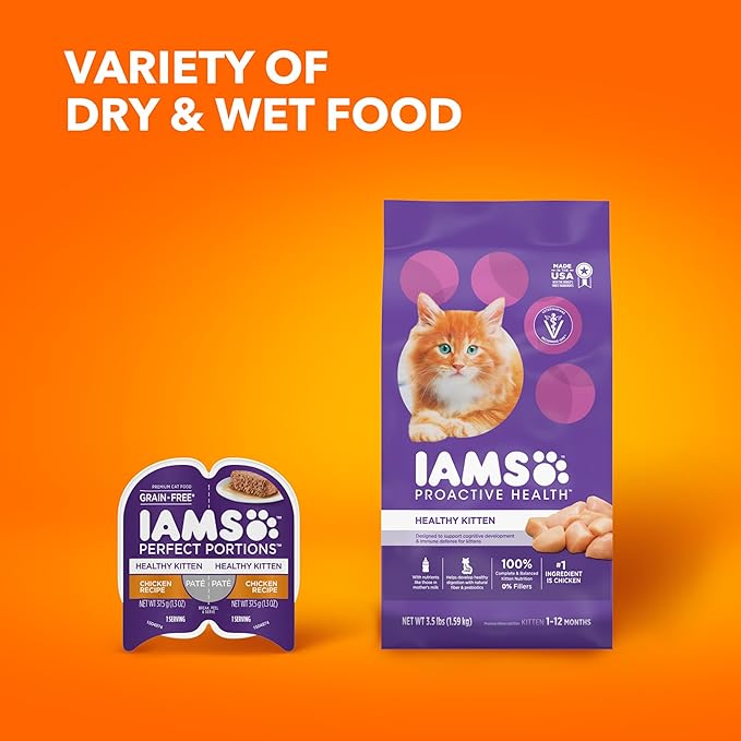 IAMs Proactive Health Dry Food for Cats - Kitten - Original - 3.18kg