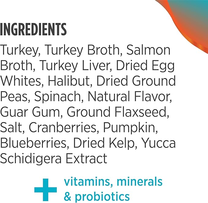 Nulo Turkey & Halibut Grain-Free Shredded Wet Canned Cat Food, 3 Ounce (Pack of 24)