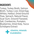 Nulo Turkey & Halibut Grain-Free Shredded Wet Canned Cat Food, 3 Ounce (Pack of 24)