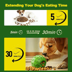 Dog Puzzle Toy 2 Pack – Cognitive Dog Treat Toy,Interactive Dog Toys for Treat Dispensing, Slow Feeder for Mental Stimulation & Anxiety Relief, Puppy Training Toy, Natural Rubber