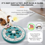 KADTC Level 2 in 1 Dog Puzzle Toys For Small/Medium/Large Dogs Food Puzzles Feeder Puppy Mental Stimulation Stimulating Enrichment Toys Interactive Mind Treat Game Boredom Buster Holiday Birthday Gift