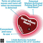 Special Edition Snuggle Puppy Toys - Heartbeat Puppy for Dogs - Pet Anxiety Relief and Calming Aid - Comfort Dog Toys for Behavioral Training in Doodle