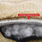 Amazon Basics 24-Inch Machine Washable Self Warming Pet Bed For Cat or Dog, Rectangle, Grey, 24"L x 20"W x 7"H